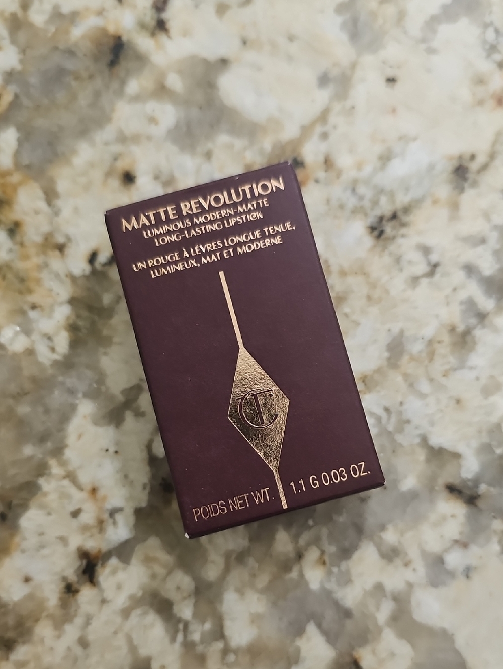 Charlotte Tilbury Matte Revolution Mini Lipstick - Walk of No Shame - NIB